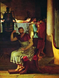 Lictors Bearing to Brutus the Bodies of his Sons (detail)